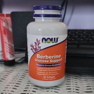 Berberine Glucose Support Supplement - White and Purple